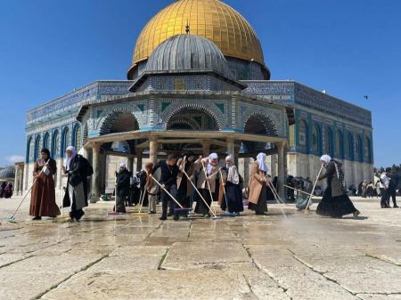 أكثر من 10 آلاف مشارك بمعسكر "القدس أولًا 13" الذي نظمته الحركة الإسلامية وجمعية الأقصى